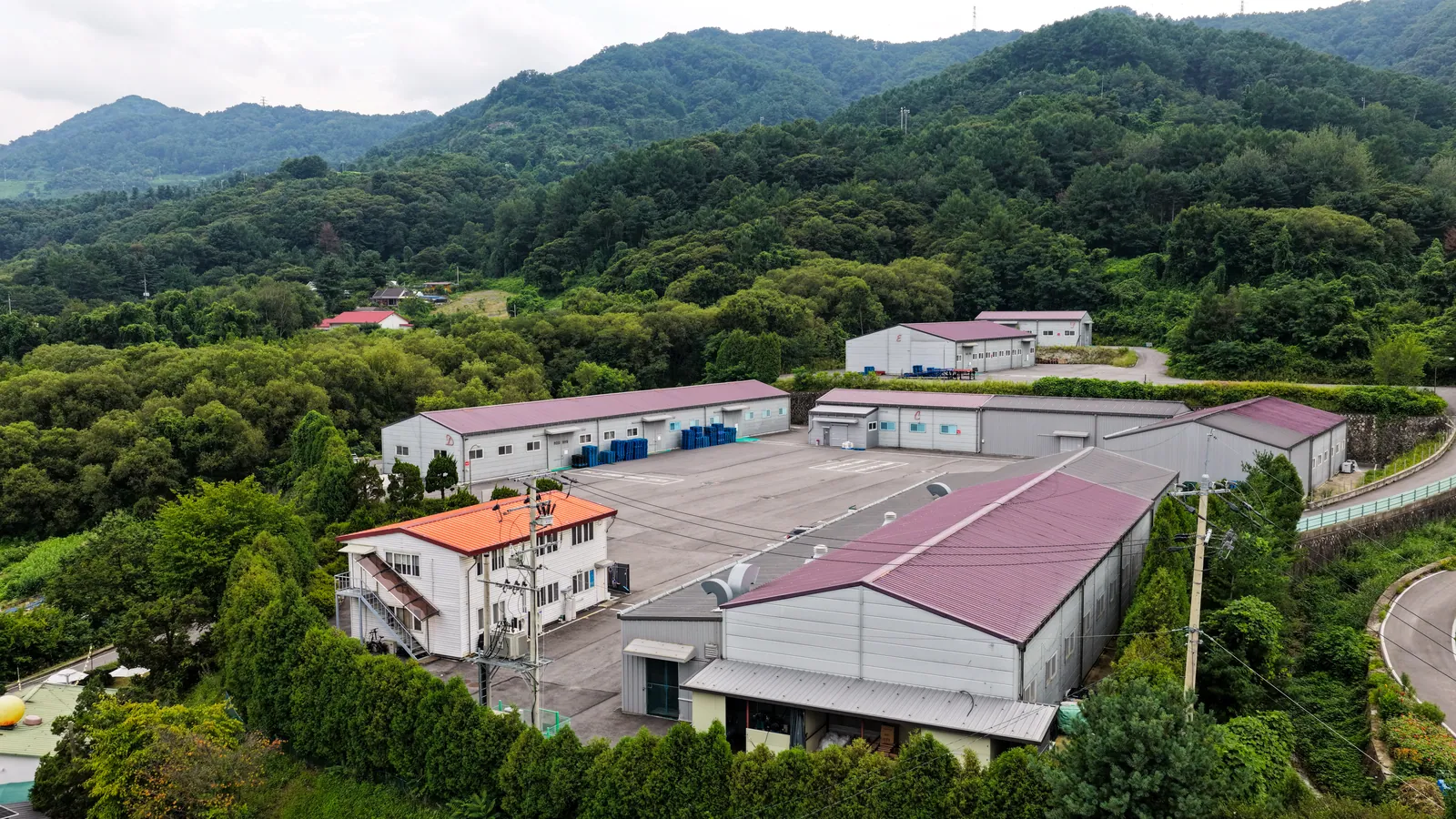 플러스팩 제2공장 명덕리 전경